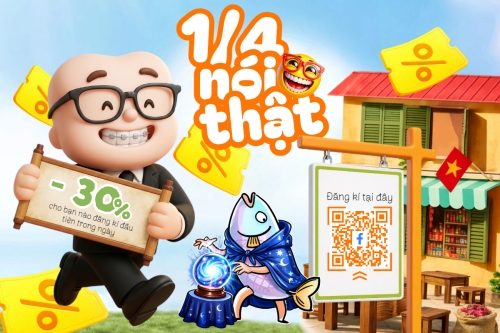 Mẫu thiết kế Bài post MXH ngang 1/4 nói thật 1774996501