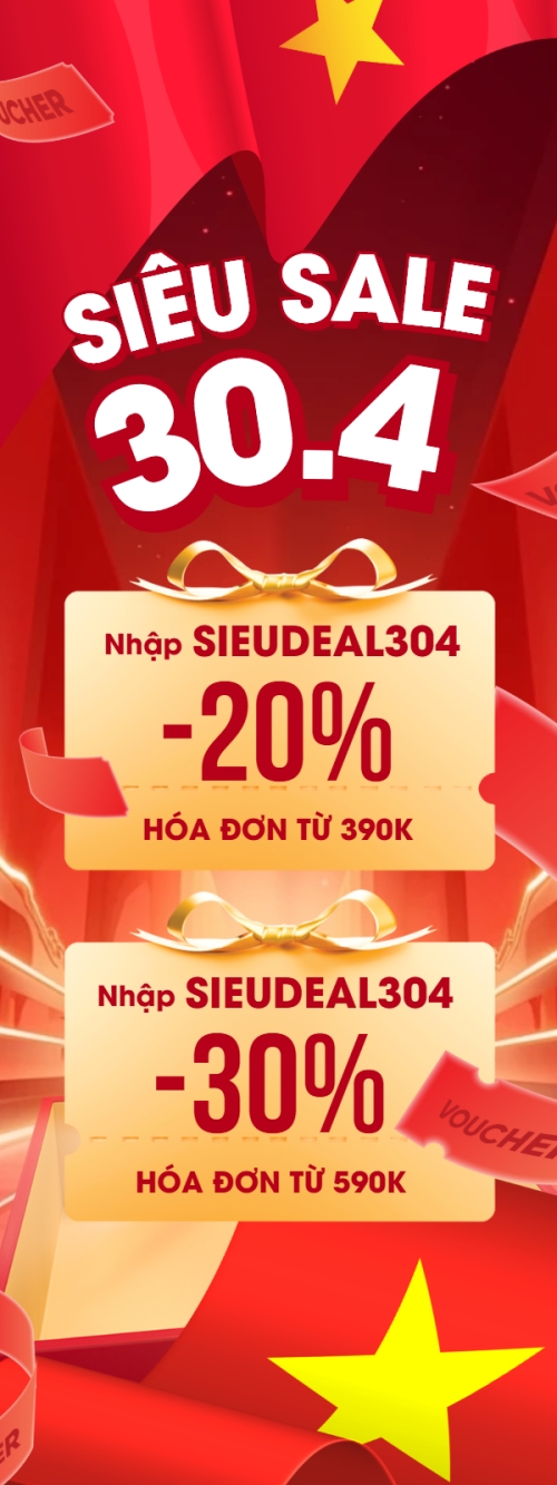 Mẫu thiết kế Standee Siêu sale 30/4 1776290239