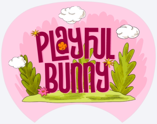 Mẫu thiết kế Quạt cầm tay Thỏ, rabbit, động vật, cá nhân, personal style, chibi, cartoon, hoạt hình, dễ thương, cute 1776321171