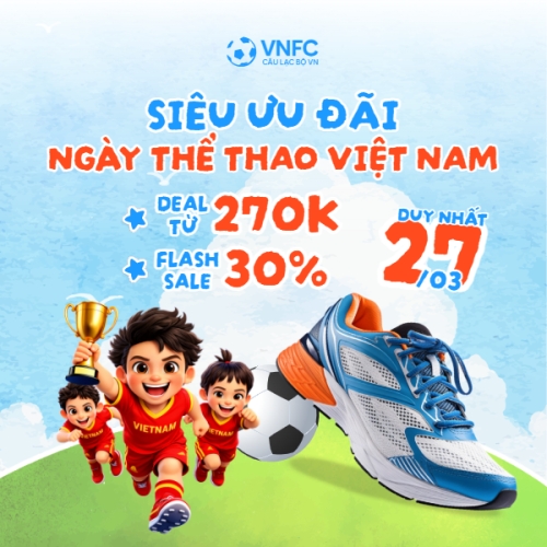 Mẫu thiết kế Ảnh sản phẩm Siêu ưu đãi ngày thể thao Việt Nam 27/3 1776934553