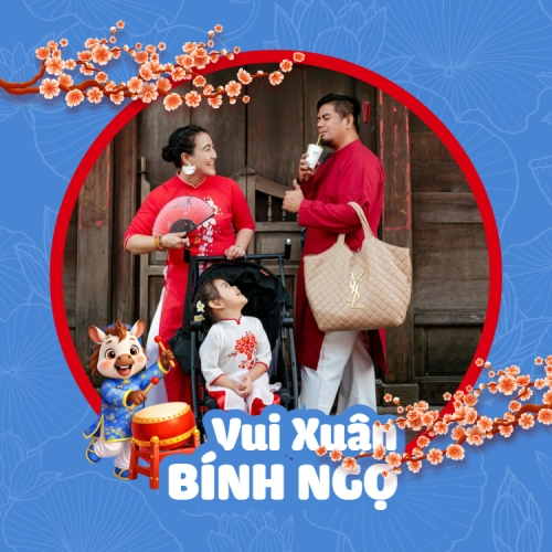 Mẫu thiết kế Ảnh đại diện - Avatar Vui xuân Bính ngọ 1776568096