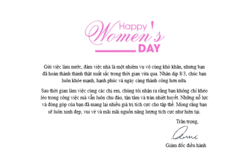 Mẫu thiết kế Thank you card Mừng ngày 8/3 1777143187