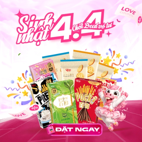 Mẫu thiết kế Bài post MXH vuông Sinh nhật 4.4 chốt deal vô tư 1774996325