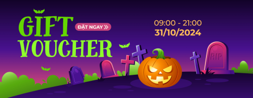 Mẫu thiết kế Gift voucher Halloween, nước uống, juice, giải khát, F&B, drink 1776941466