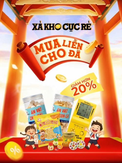Mẫu thiết kế Banner dọc Xả kho cực rẻ mua liền cho đã 1775535184