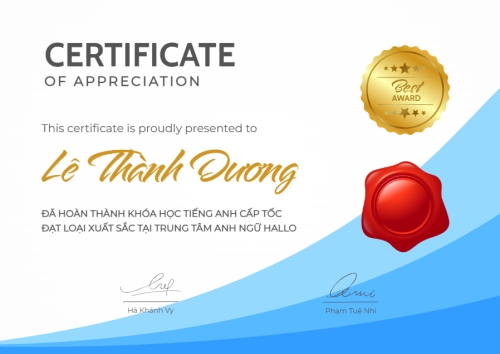 Mẫu thiết kế Bằng khen Spa, thẩm mỹ, beauty, làm đẹp, giáo dục, education, Tiếng Anh, ngoại ngữ 1777138058