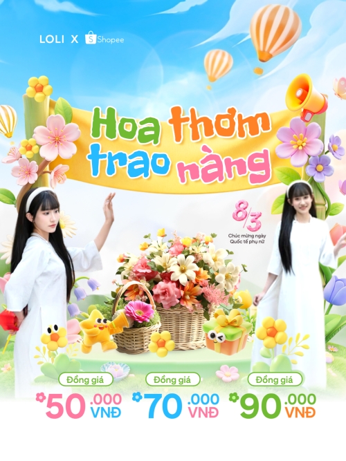 Mẫu thiết kế Banner dọc Hoa thơm trao nàng 1775546801