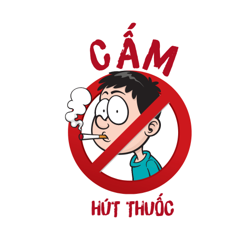 Mẫu thiết kế Nhãn dán Decal Sự kiện, chương trình, nhà hàng, warning, cảnh báo, no smoking, thuốc hút 1776582318