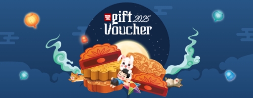 Mẫu thiết kế Gift voucher Trung thu, Tết Đoàn Viên, mid-autumn festival, sự kiện, ẩm thực, food, event, hiện đại, modern, cute, dễ thương, chibi 1776935653
