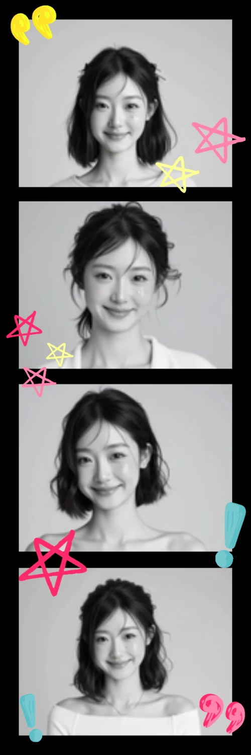 Mẫu thiết kế Bộ Ảnh Photobooth Idol, thần tượng, con gái, girl, cá nhân, personal style, sự kiện, event, cute, dễ thương 1775397014