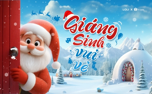 Mẫu thiết kế Banner - Băng rôn Giáng sinh vui vẻ 1777516103