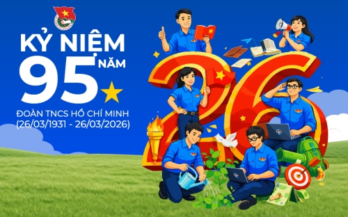 Mẫu thiết kế Banner - Băng rôn 95 năm kì niệm đoàn 1776166302