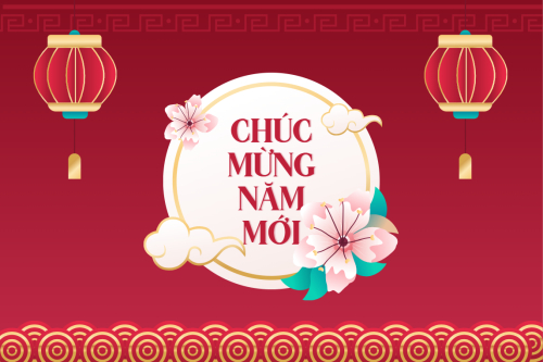 Mẫu thiết kế Thank you card Tết, Xuân, Ất tỵ, 2025, năm 2025, hoa lá, thuần Việt, cổ điển 1777149006