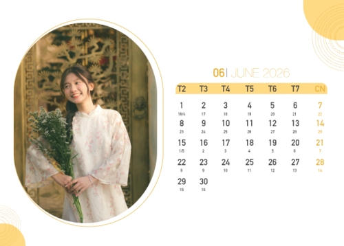 Mẫu thiết kế Lịch để bàn Tết, Xuân, Bính ngọ, năm 2026, 2026, hiện đại, modern, đơn giản, simple 1776179903