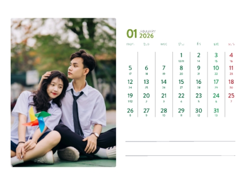 Mẫu thiết kế Lịch để bàn Xuân Bính Ngọ 2026 1776193565