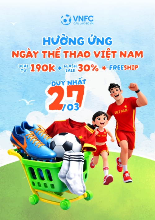 Mẫu thiết kế Poster chuẩn Chào mừng ngày thể thao Việt Nam 27/3 1775219029