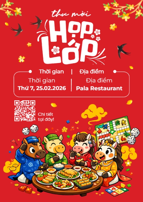 Mẫu thiết kế Thư mời Thư mời họp lớp 1775235702