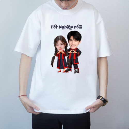 Mẫu thiết kế Áo thun Cặp đôi tốt nghiệp 1775737705