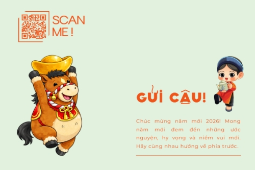 Mẫu thiết kế Thank you card Chúc mừng năm mới 1777154715