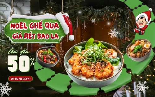 Mẫu thiết kế Banner - Băng rôn Noel ghé qua giá rét bao la 1777515972