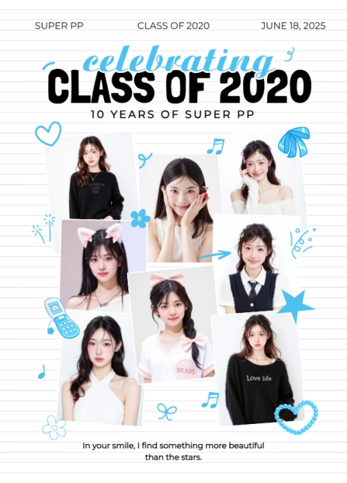 Mẫu thiết kế Sổ tay Idol, thần tượng, kpop, cá nhân, nhân vật, personal style, signature	 1776171302