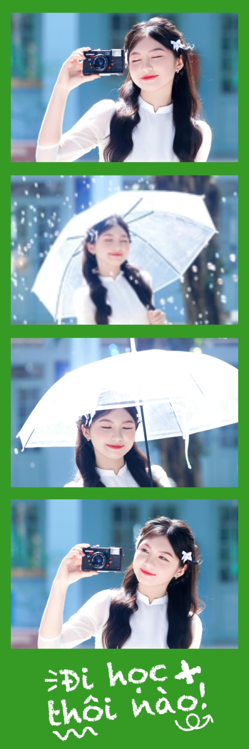 Mẫu thiết kế Bộ Ảnh Photobooth Tựu trường, đến trường, nhập học, giáo dục, education, school, trường học, hiện đại, modern 1775413813