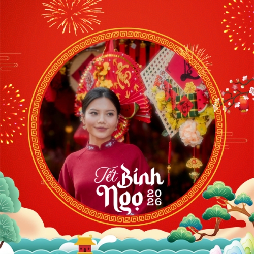 Mẫu thiết kế Ảnh đại diện - Avatar Tết Bính Ngọ 1777143448