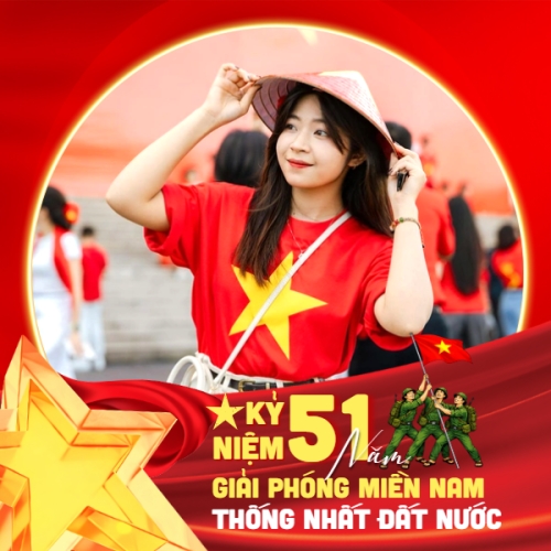 Mẫu thiết kế Ảnh đại diện - Avatar Giải phóng miền Nam 30/4 và Quốc tế Lao động 1/5 1775281651