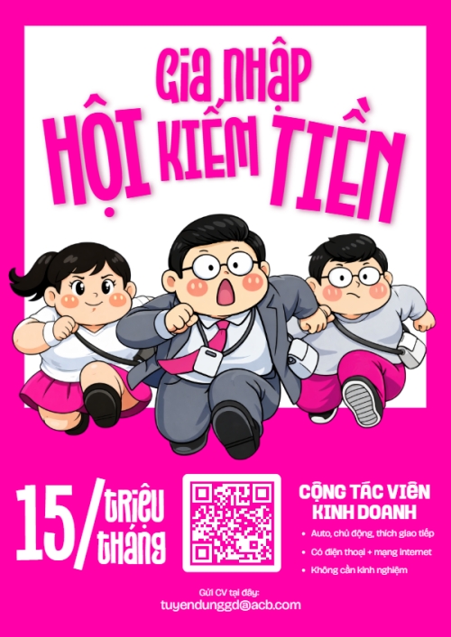 Mẫu thiết kế Poster chuẩn Tuyển dụng kinh doanh 1775647822