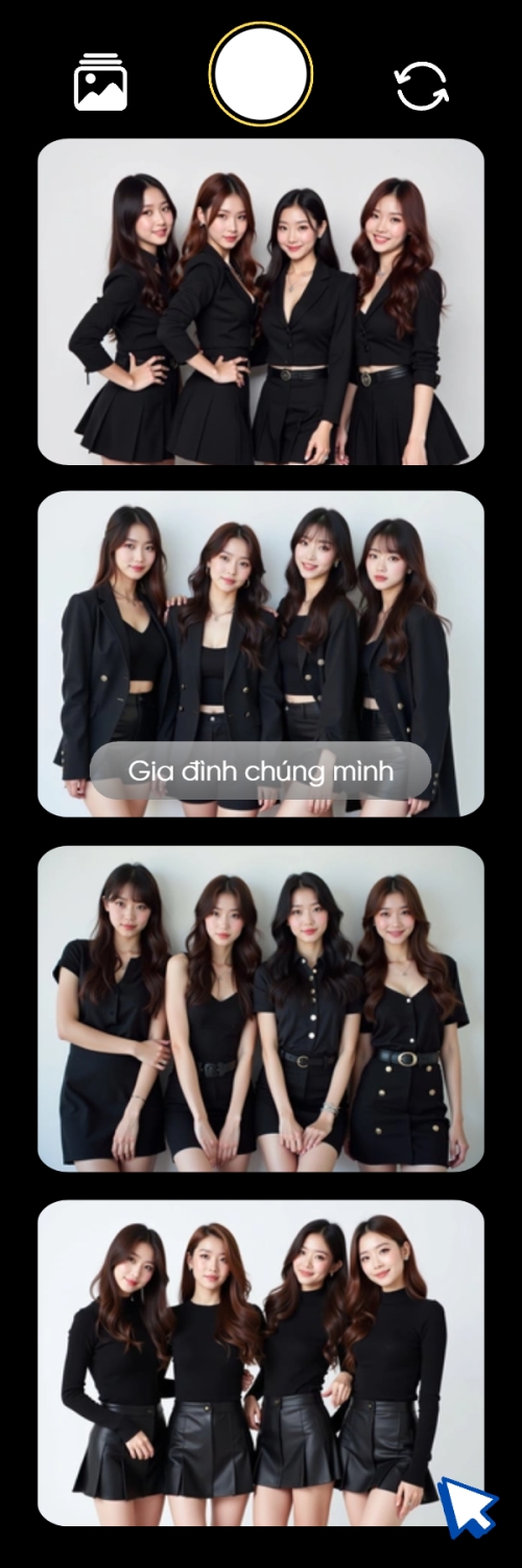 Mẫu thiết kế Bộ Ảnh Photobooth Idol, thần tượng, nhóm nhạc, music group, hội nhóm, team, tập thể, hiện đại, modern 1775419155