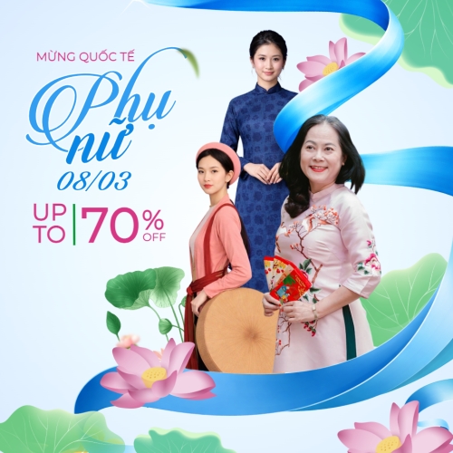 Mẫu thiết kế Bài post MXH vuông Mừng quốc tế 8/3 1775312957