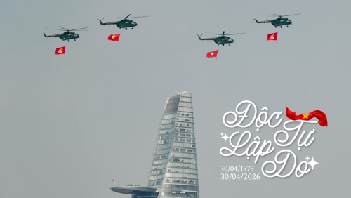 Mẫu thiết kế Hình nền máy tính Mừng ngày Giải phóng miền Nam, thống nhất đất nước 1775539780