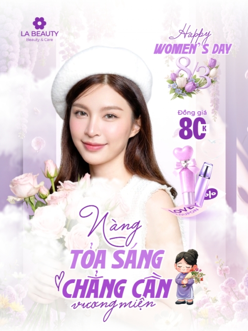 Mẫu thiết kế Banner dọc Nàng tỏa sáng chẳng cần vương miện 8/3 1775546917