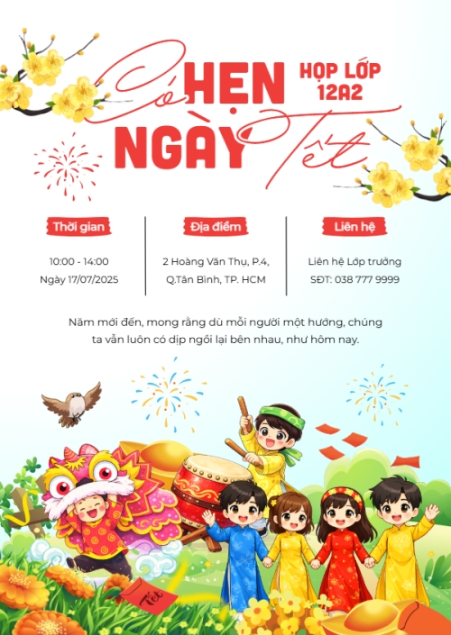 Mẫu thiết kế Thư mời Có hẹn ngày Tết 1775235702