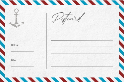 Mẫu thiết kế Postcard Dân gian, truyền thống, folk, traditions, dễ thương, cute, chibi, hoạt hình, cartoon 1775293923