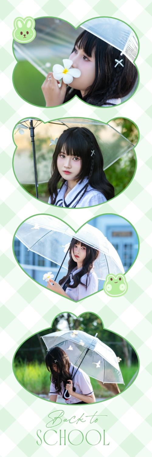 Mẫu thiết kế Bộ Ảnh Photobooth Tựu trường, đến trường, nhập học, giáo dục, education, school, trường học, dễ thương, cute, chibi, hoạt hình, cartoon 1775408090