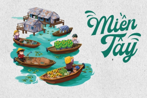 Mẫu thiết kế Postcard Dân gian, truyền thống, folk, traditions, dễ thương, cute, chibi, hoạt hình, cartoon 1775287957