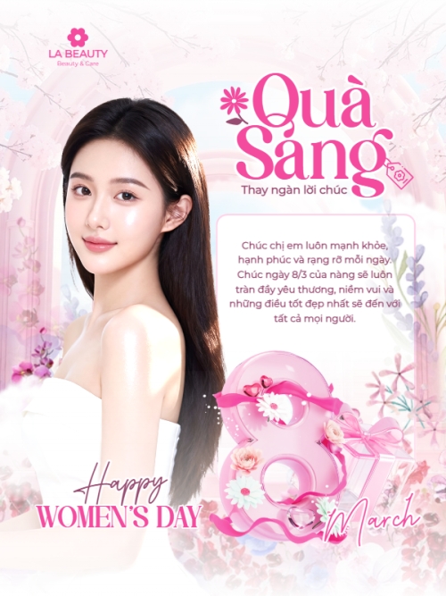 Mẫu thiết kế Banner dọc Quà sang thay ngàn lời chúc 8/3 1775546917