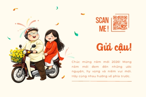 Mẫu thiết kế Thank you card Bính ngọ vi vu 1777143286