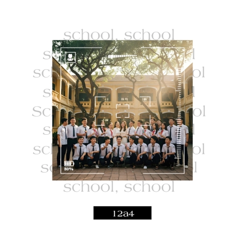 Mẫu thiết kế Photobook vuông Lưu giữ mùa thanh xuân 1776208633