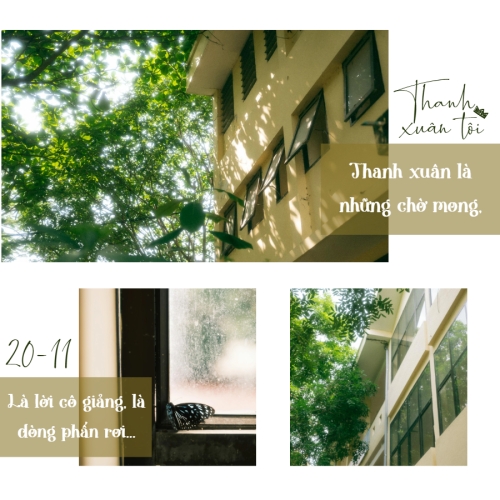 Mẫu thiết kế Photobook vuông Lưu giữ mùa thanh xuân 1776208633