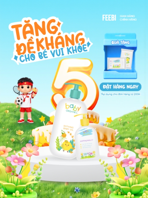 Mẫu thiết kế Banner dọc Tăng đề kháng cho bé vui khỏe 1775540975