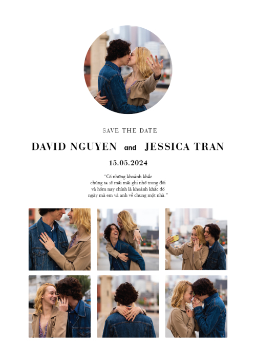 Mẫu thiết kế Khung ảnh (dọc) Đơn giản, simple, minimalist, tối giản, cặp đôi, tình yêu 1775066161