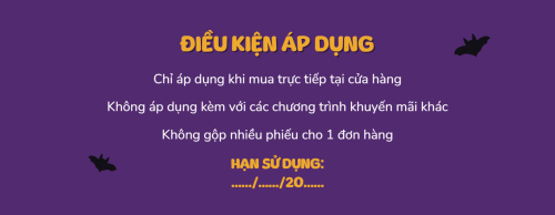 Mẫu thiết kế Gift voucher Halloween, nước uống, juice, giải khát, F&B, drink 1776946738