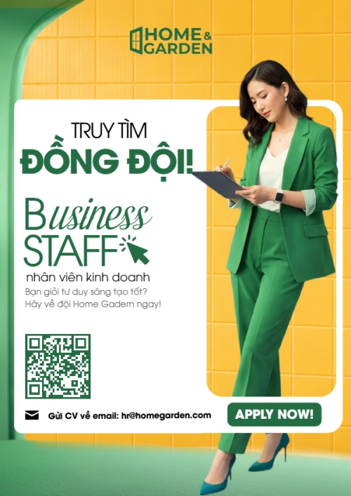 Mẫu thiết kế Poster chuẩn Tuyển dụng kinh doanh 1775647822