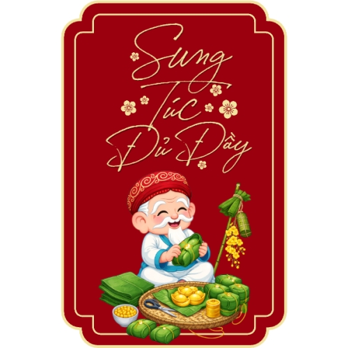 Mẫu thiết kế Tag giấy Sung túc đủ đầy 1777143220