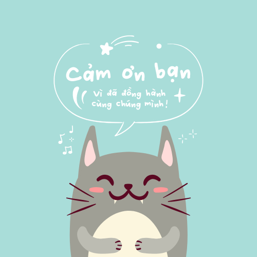 Mẫu thiết kế Nhãn dán Decal Pet, thú cưng, thú nuôi, động vật, animal, văn phòng, cổ vũ, thank you, cảm ơn, dễ thương 1776934372