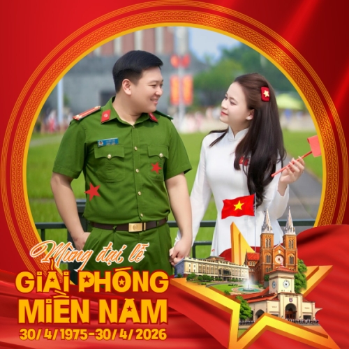 Mẫu thiết kế Ảnh đại diện - Avatar Mừng lễ 30/4 Giải Phóng Miền Nam 1775288076