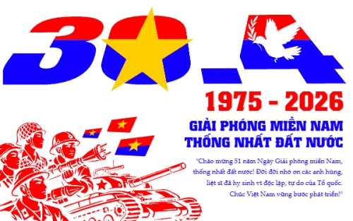 Mẫu thiết kế Banner - Băng rôn Mừng lễ 30/4 Giải Phóng Miền Nam 1776605445