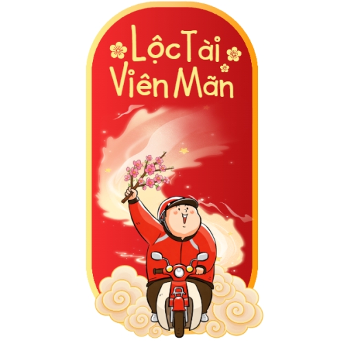 Mẫu thiết kế Tag giấy Lộc tài viên mãn 1777138916